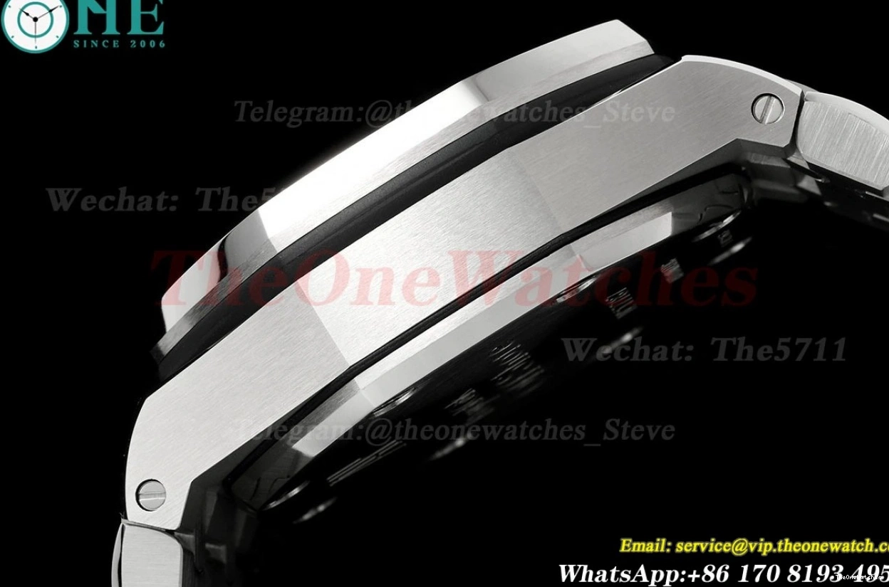 SS TKF 25940SK Black Royal 42mm SS Oak Dial A7750 Offshore 1228